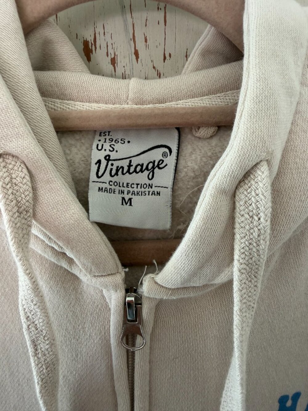VINTAGE BRAND HAVE A GOOD DAY OVERSIZED ZIP HOODIE - Picture 8 of 8